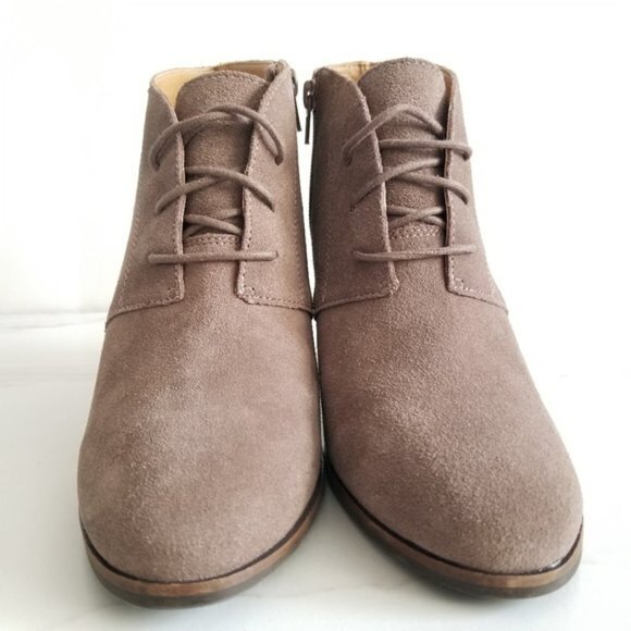 NEW Lucky brand shylow bootie lace up ankle boots - Picture 7 of 7
